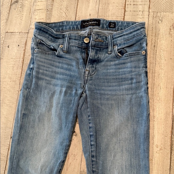 Lucky Brand Light Blue Women's Ankle Cheville Jeans Size 00 Y2K style - Picture 4 of 9